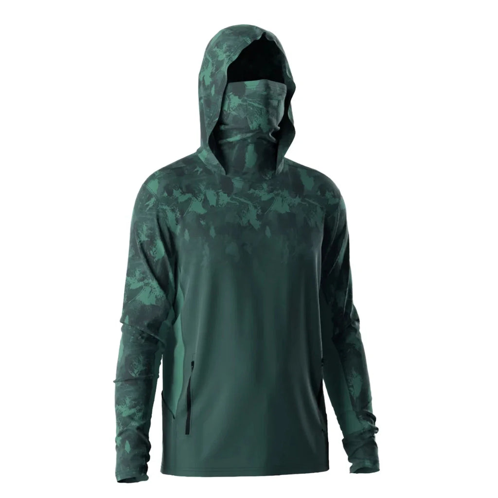 Camouflage Hooded Performance Shirt