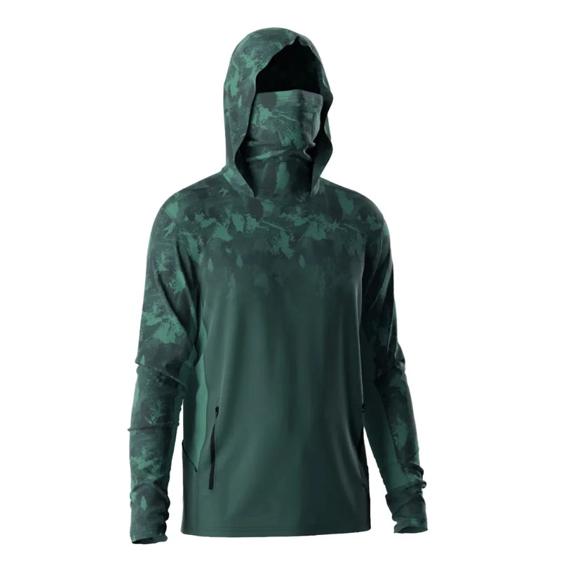 Camouflage Hooded Performance Shirt