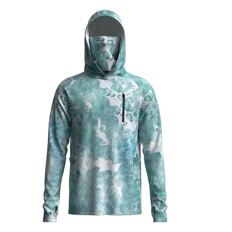 Camouflage Hooded Performance Shirt