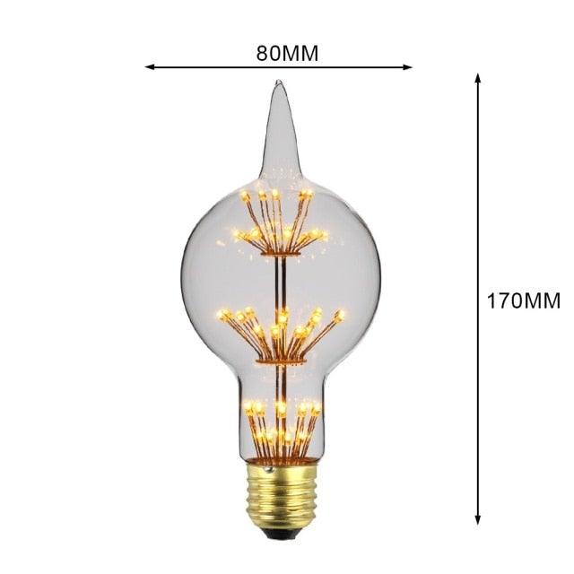 Light Bulb LED Loft Industrial Decor Retro Vintage Lamp Edison Bulb Bedroom Decoracion Vintage Night Light Lamp Decorative Night Lights For Bedroom Office Wedding Party Christmas