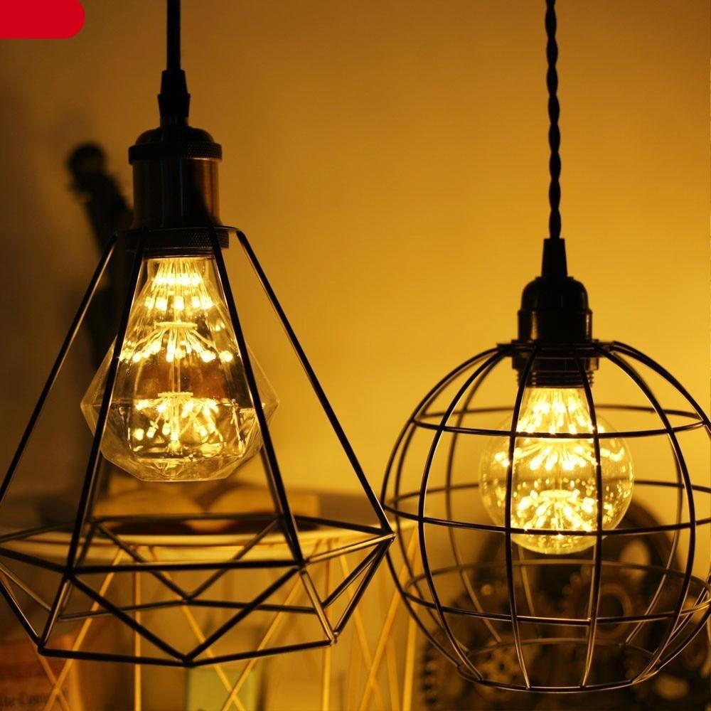 Light Bulb LED Loft Industrial Decor Retro Vintage Lamp Edison Bulb Bedroom Decoracion Vintage Night Light Lamp Decorative Night Lights For Bedroom Office Wedding Party Christmas